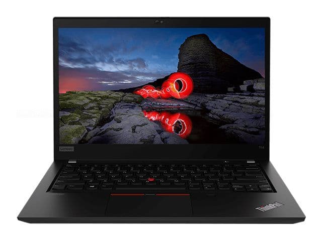 Lenovo ThinkPad T14 Gen 1 Laptop, 14-Inch (1920×1080) FHD IPS Anti-Glare, AMD Ryzen 5 Pro 4650U, 8GB DDR4 RAM, 256GB PCIe NVMe, Windows 11 side view